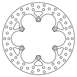 TRW MST233 Bremsscheibe starr