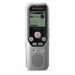 Philips DVT1250 Diktiergerät Interner Speicher & Flash-Karte Schwarz, Grau