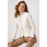 Monari Steppjacke mit Neopren creamy beige 36