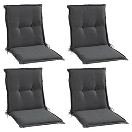 GO-DE Polsterauflage 50 x 100 cm grau 4 St.