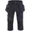 Handwerker Hosen Strech in Cordura Denim-Stretch Marineblau Schwarz C60