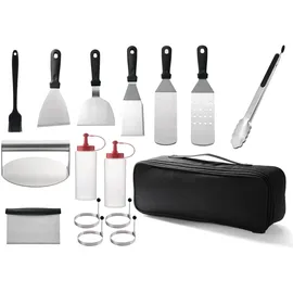 Buschbeck Plancha-Set 16-tlg. Edelstahl Silber