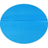 [en.casa] Solar Poolabdeckung aus PE rund ⌀366 cm Blau