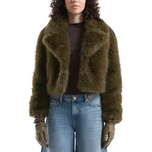 QS Jackenblazer in Felloptik