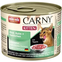 Animonda Carny Kitten Rind, Huhn & Kaninchen 12 x 200 g