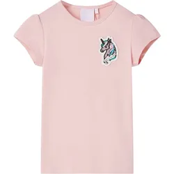 Kinder-T-Shirt Hellrosa 104