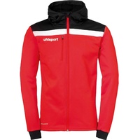 Uhlsport Offense 23 Multi HOOD JACKET rot/schwarz/weiß M