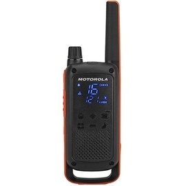Motorola Talkabout T82 Quad Case Funkgeräte schwarz/orange
