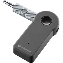 Cellular Line Cellularline Audioreceiver Bluetooth auf 3,5mm Klinke, schwarz