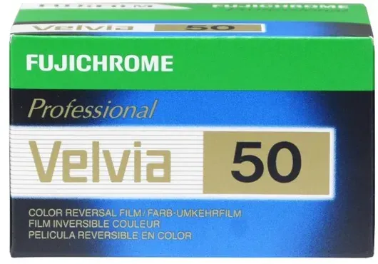 Fujichrome Velvia 50 (RVP)