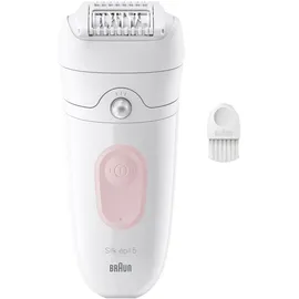 Braun Silk-épil 5-000 Epiliergerät weiß/rosa