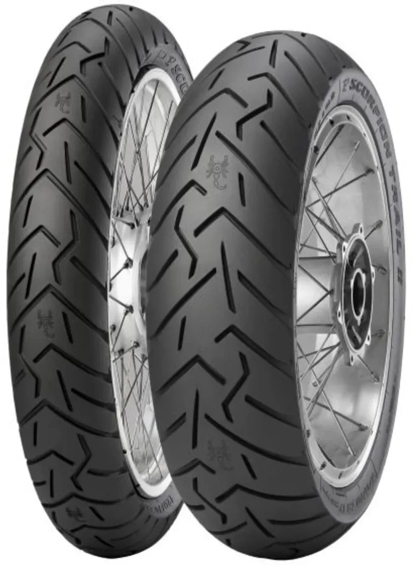 PIRELLI SCORPION TRAIL II 150/70R18 TL, Pneus moto arrière