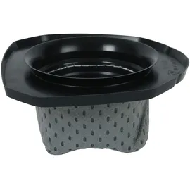 Rowenta ZR005203, Waschbarer Filter für beutelloser Staubsauger Dual Force 2 in 1, Acrylnitril-Butadien-Styrol (ABS), Schwarz,