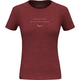Salewa Damen Eagle Eitd AM T-Shirt (Größe S, rot)