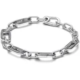 Pandora ME Fünf Aufklappbare Links Gliederarmband aus Sterling Silber, Kompatibel ME, Größe: 23cm, 593363C00-5