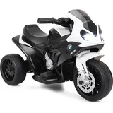 Costway 6V Elektro Motorrad Dreirad schwarz