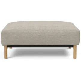 Innovation Living Polsterhocker 100 x 41 x 75 cm Beige