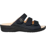 GANTER Damen Pantoletten in Blau, Größe 37 - Blau - 37