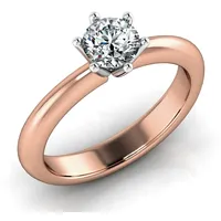 Verlobungsring VR01 585er Rot-/Weiflgold - 3455