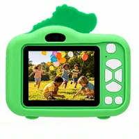 Annadue Kinder-Digitalkamera, 48 MP HD, Doppelobjektiv, 8-Fach Optischer Zoom, 2,4-Zoll-Bildschirm, Tragbare Kinderkamera mit Stativfiltern, Spielemusik für Jungen und Mädchen
