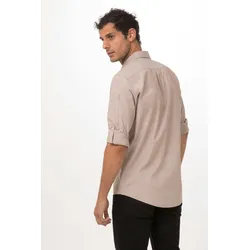 Chef Works® CHAMBRAY Herrenhemd Urban Collection Artikel SLMCH005 Natur Größe 3XL
