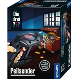 Die Drei ??? Peilsender von KOSMOS, Finde das Geheimversteck mit unsichtbarem Ultraschall, Detektor mit LED-Skala zeigt Richtung und Entfernung an, Detektiv Spielzeug Set für Kinder ab 8 Jahre