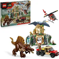 LEGO Jurassic World Spinosaurier & Quetzalcoatlus: Hubschrauber-Einsatz 76976