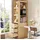 stilvora Bücherregal 60 x 40 x 200 cm Braun