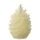 MARELIDA LED Kerze Tannenzapfen 13 cm creme