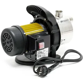 Wiltec Gartenpumpe 2800l/h 600W Tragegriff & Wasserablassschraube