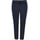 HAJO Damen Homewear Hose - Jogginghose, Klima-Komfort, Interlock, Baumwoll-Mix Blau 3XL