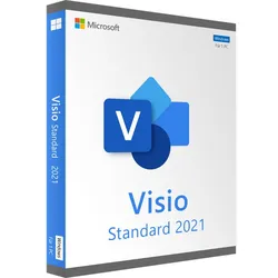 Microsoft Visio 2021 Standard | Vollversion | Sofortdownload + Produktschlüssel