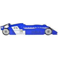 DOTMALL Autobett Kinder Rennwagen-Bett 90x200 cm Blau blau