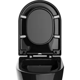 Bernstein WC-Sitz U1002 Schwarz glänzend