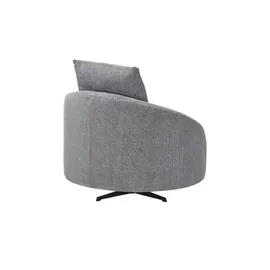 Smart Sessel Felicia Chenille 98 x 97 x 100 cm Grau