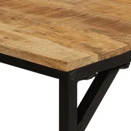 vidaXL Esstisch 160 x 80 x 75 cm braun