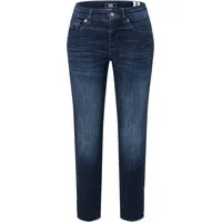MAC Jeanshose, Slim Fit, Reißverschluss-Details, für Damen, D848 DARK
