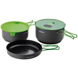 Optimus Terra Camp 4 Kochset Aluminium, 7-teilig