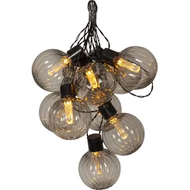 Star Trading LED-Lichterkette 10 Kugeln PC 3,6 m Weiß