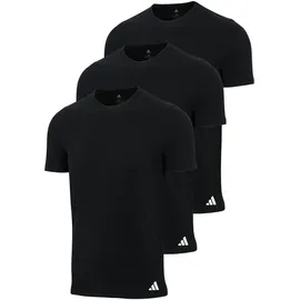 adidas Sportswear Unterhemd / Shirt Active Core Cotton Schwarz 2XL