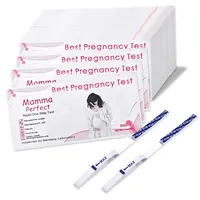 50 Stück Schwangerschaftstest Frühtest, Hcg Test Schnellerkennung, Zuverlässigen Ergebnissen, Separat Verpackt, schwangerschaftstest streifen Einfache Anwendung Für Zu Hause