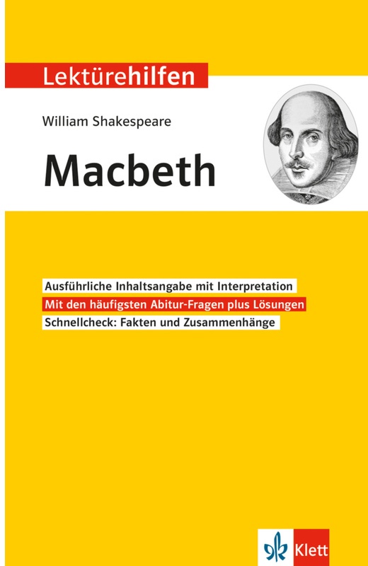 Klett Lektürehilfen / Klett Lektürehilfen William Shakespeare, Macbeth - Horst Mühlmann, Kartoniert (TB)