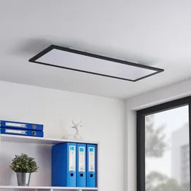 LINDBY Nelios 1 LED-Panel 80 x 30 cm schwarz