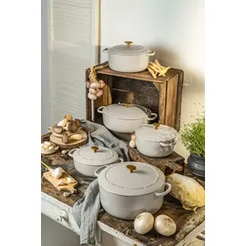 BALLARINI Bellamonte Cocotte 28 cm rund weiß