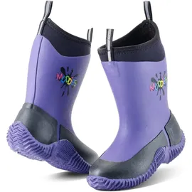 Grubs Muddies Icicle Wellies Gummistiefel Lila 30/31