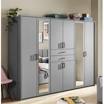 WIMEX Drehtürenschrank Düsseldorf 270 x 208 x 58 cm Saharagrau