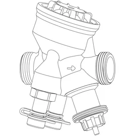 HEIMEIER IMI TA Regel- und Regulierventil TA-COMPACT-P druckunabhängig, DN 25, G1 1/4, PN 16 52164025
