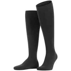 FALKE Herren Socken - Family, Kniestrümpfe, einfarbig Anthrazit 39-42