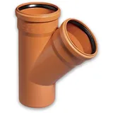 stabilo-sanitär Kanalrohrsystem KG-Abzweig T-Stück 45° DN 250/250