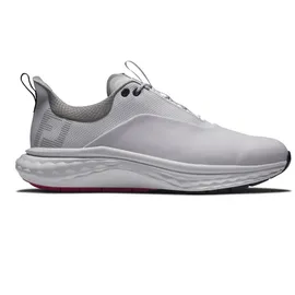 FootJoy Fj Quantum Golfschuh, Weiß, Blau, Rosa, 44) EU - 44 EU
